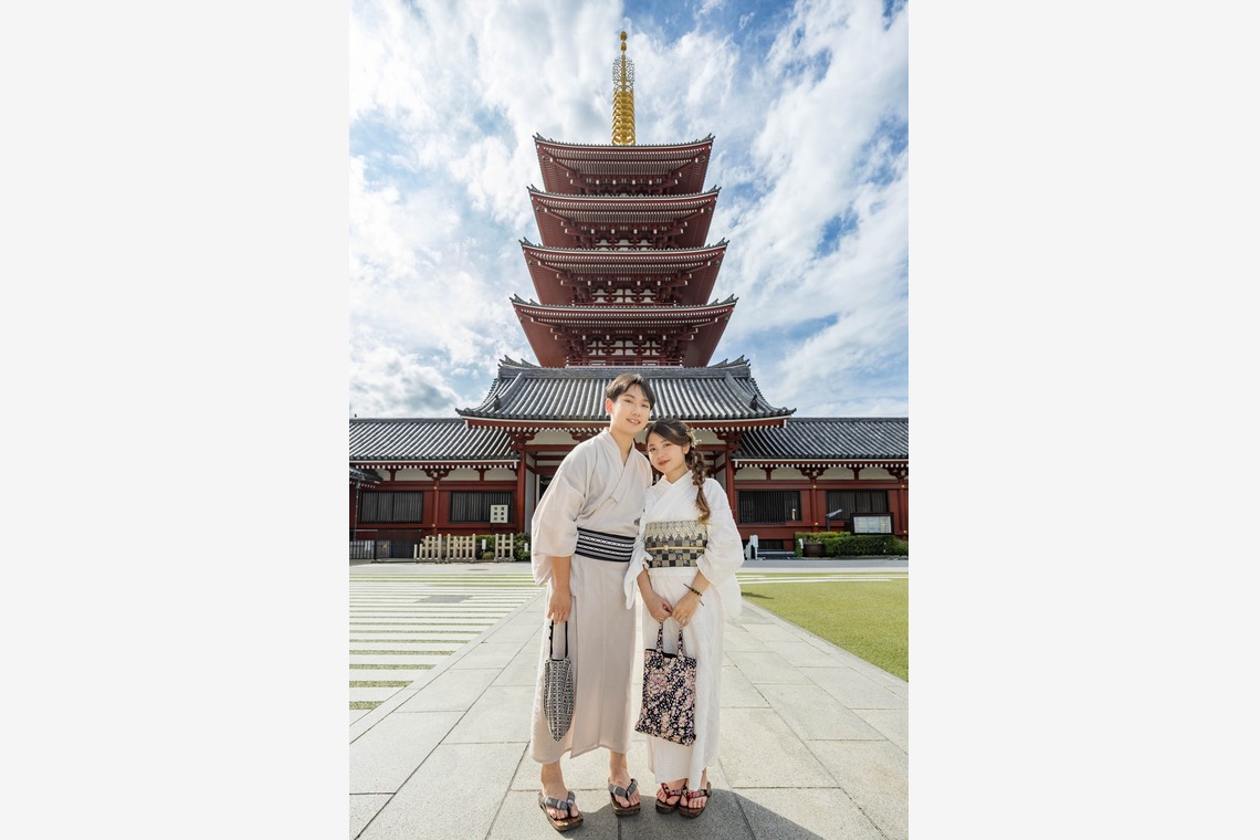 フォトスタジオENOが撮影した「和服、着物、カップル」の写真