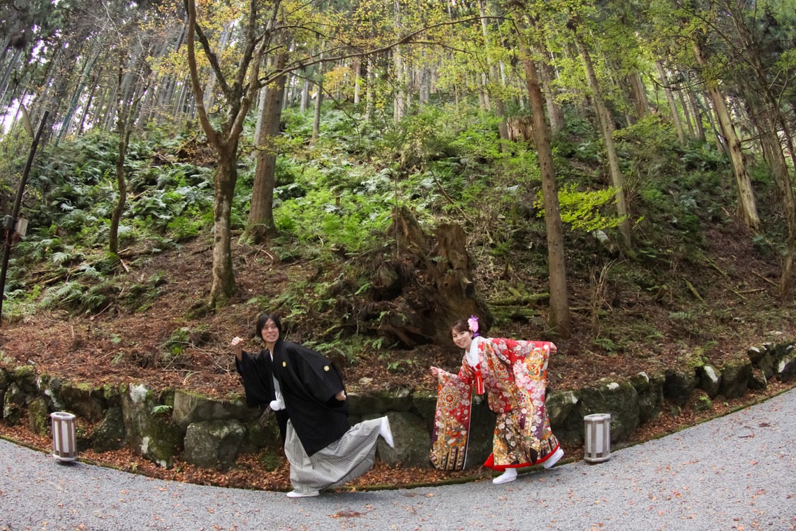 スマイルハンターが撮影した「ロケーション撮影／結婚写真」の写真