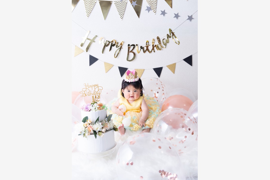 Happy Baby Projectが撮影した写真のアルバム「6ヵ月・1歳のお誕生日」