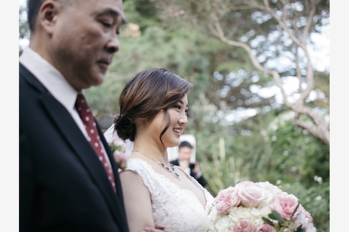 植村由理が撮影した「サンフランシスコでの結婚式」の写真