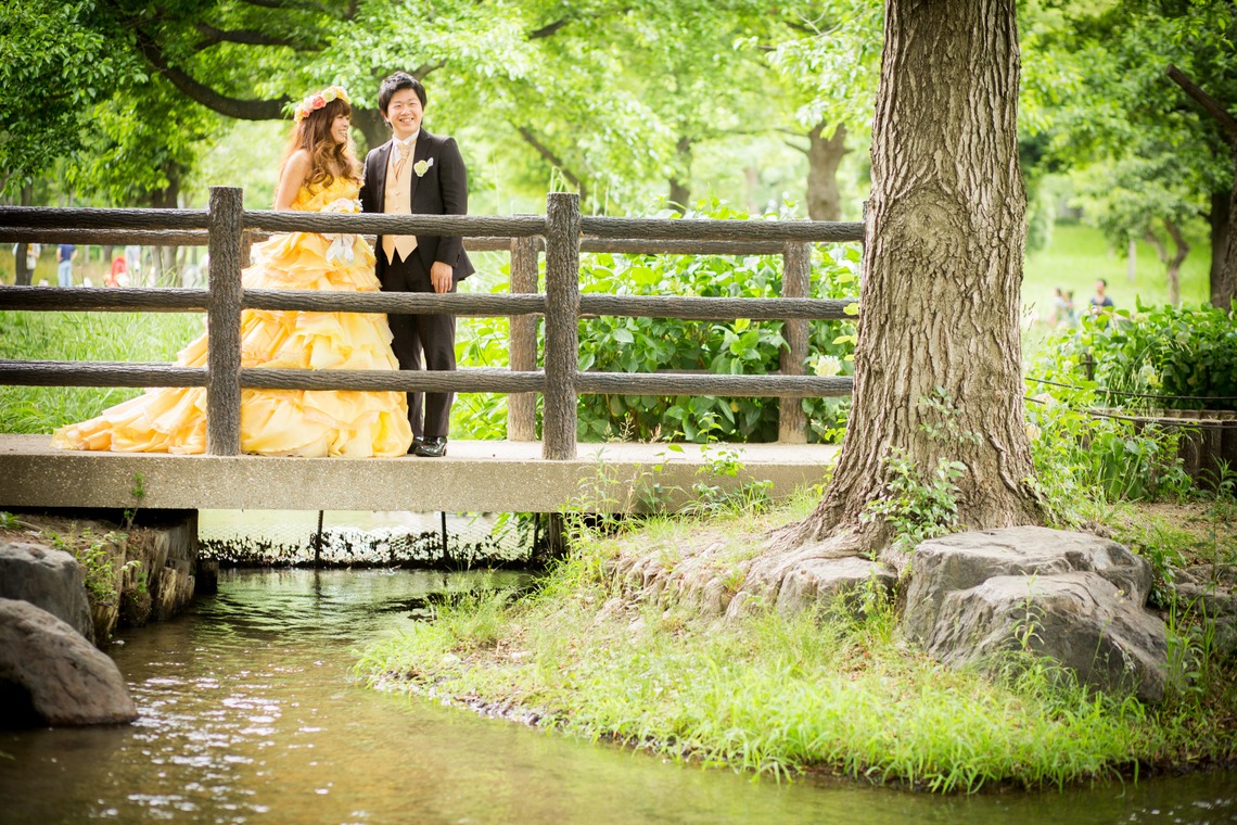 E-Weddingが撮影した「ロケーション前撮り」の写真