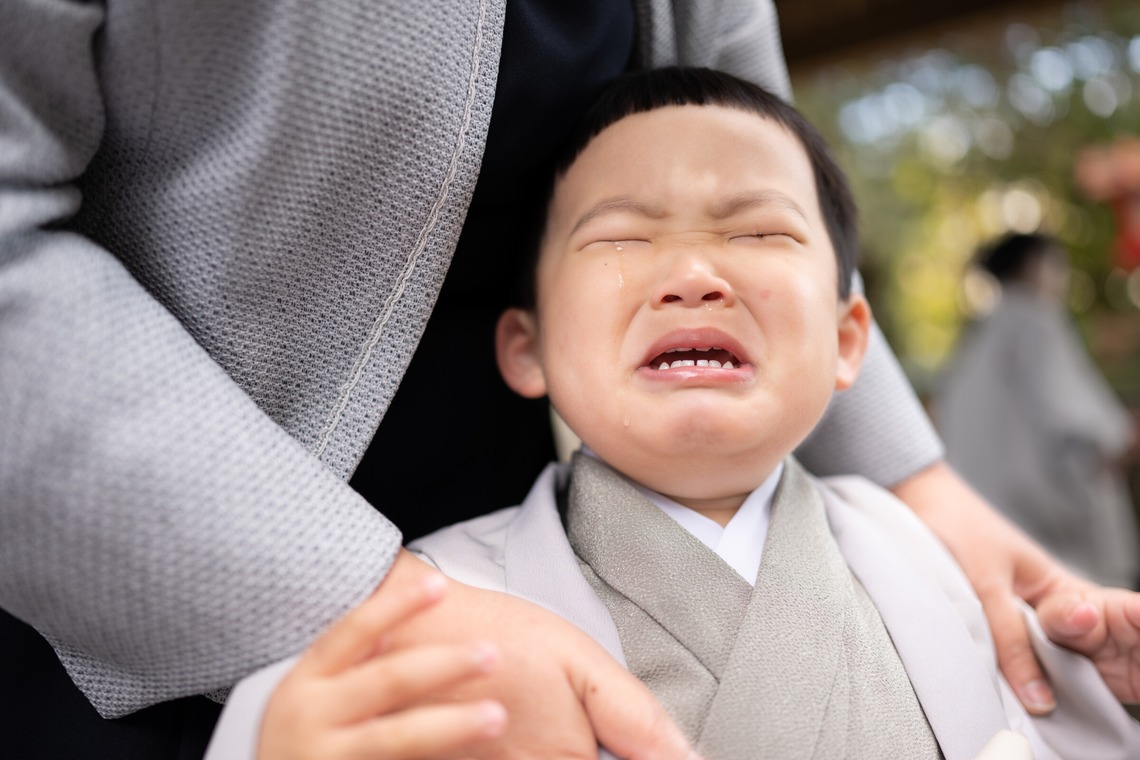 寫樂斎が撮影した「七五三（廣幡八幡宮）」の写真