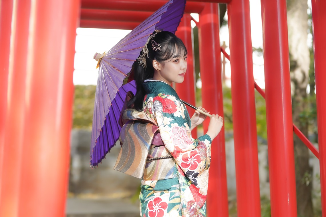 フォトスタジオトワが撮影した「成人式前撮り」の写真