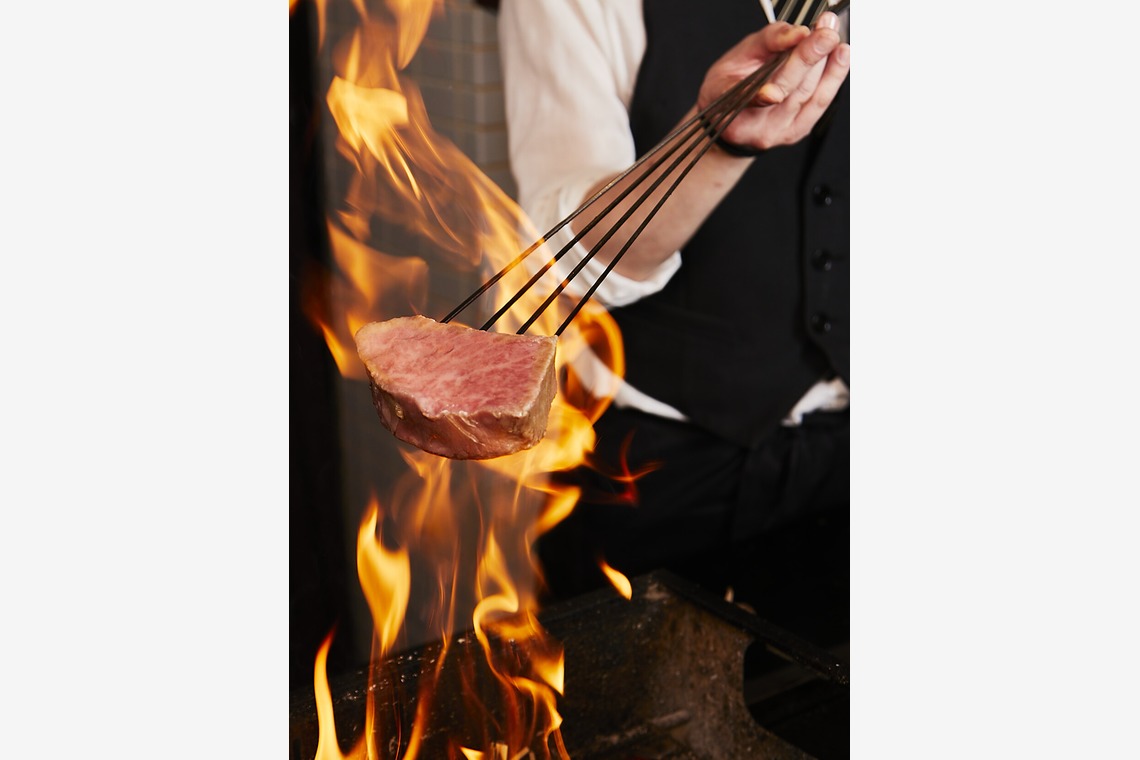 奥野由記が撮影した写真のアルバム「高級鉄板焼きフードイメージ」