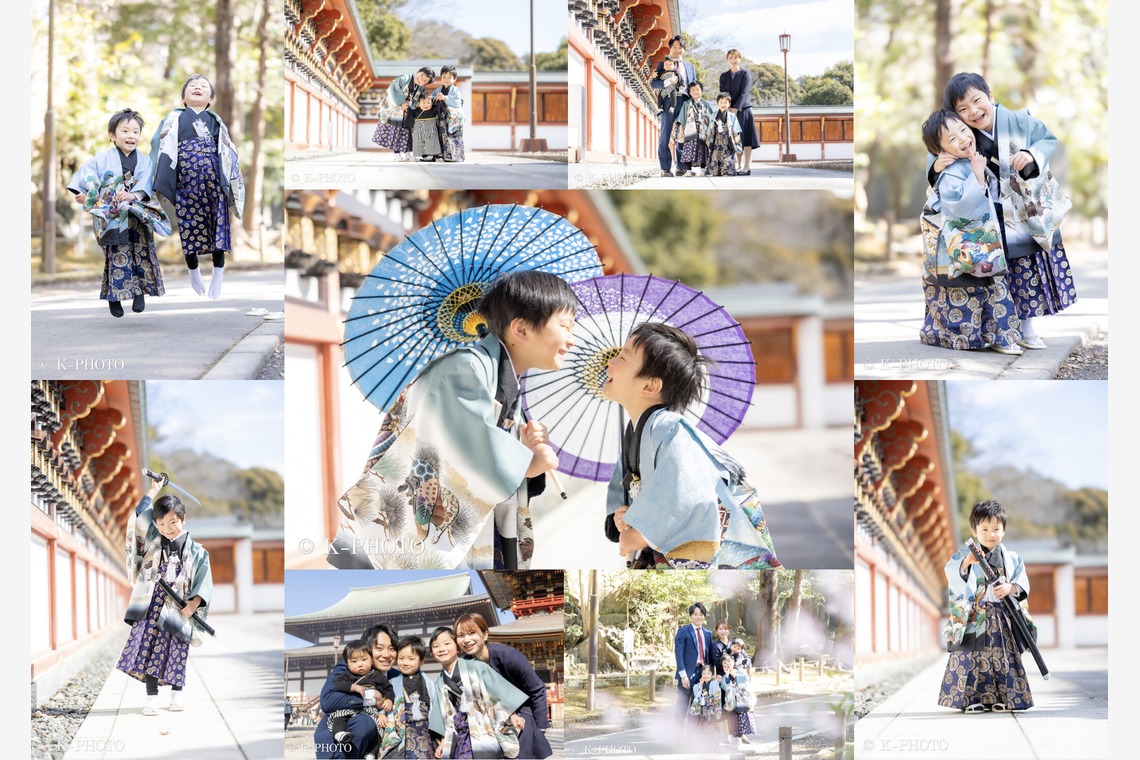 大森光太郎・K-PHOTOが撮影した家族写真(キッズ,ベビーフォト)のアルバム「七五三撮影」