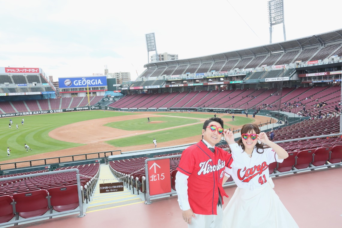 KIKIウェディングが撮影した「マツダスタジアム」の写真