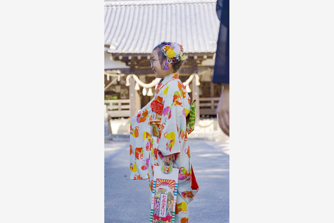 心綴フィルムが撮影した「七五三①」の写真