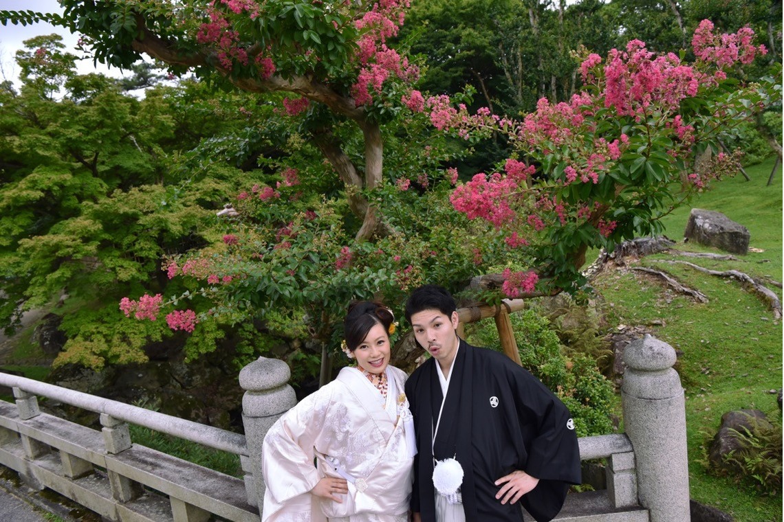 Photo of Pre Weddingphotoshoot at Nara with kimono in spring to summer taken by Kiki photo works