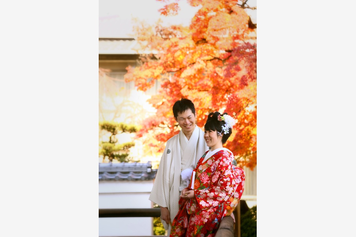 京都・中尾写真場が撮影した「和装ロケーションフォト」の写真