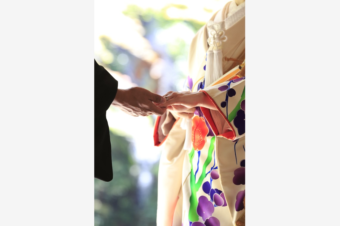 ウェディングMuskatDue (山田隆)が撮影した「岐阜県岐阜市、金華山ふもと」の写真