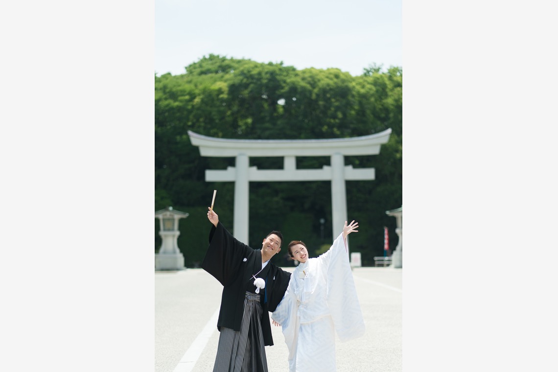 山口　竜が撮影した「ウエディング前撮り」の写真