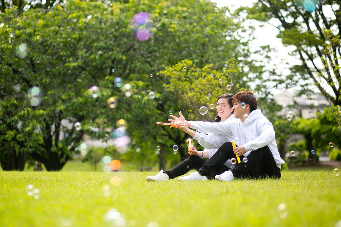 タカラモノ.foto　群馬の出張撮影カメラマンが撮影した「エンゲージメントフォト at　群馬フラワーパーク」の写真