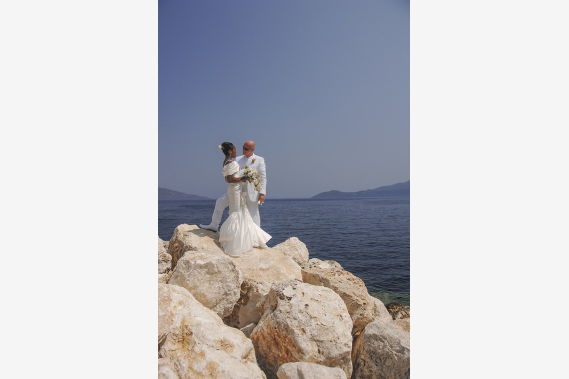 Album of the Wedding, Bridal taken by Lucky Sliver Sixpence - Kefalonia