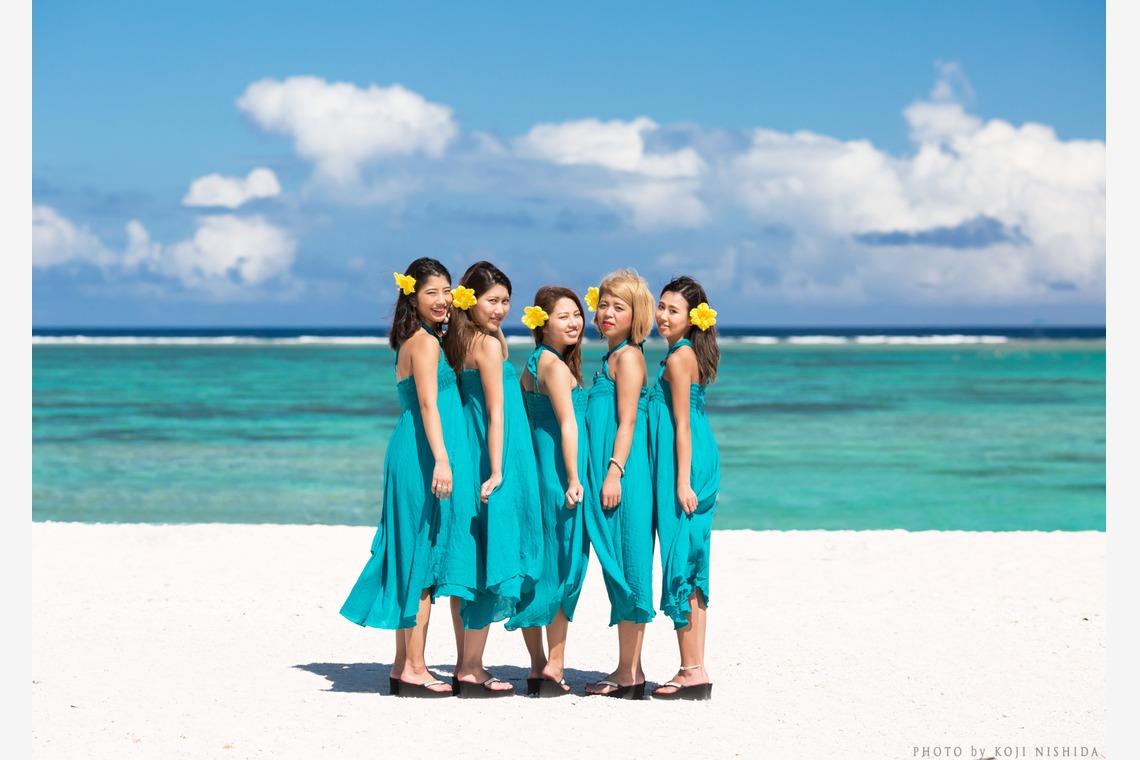 Koji Nishida Photographyが撮影した「ビーチウエディング」の写真