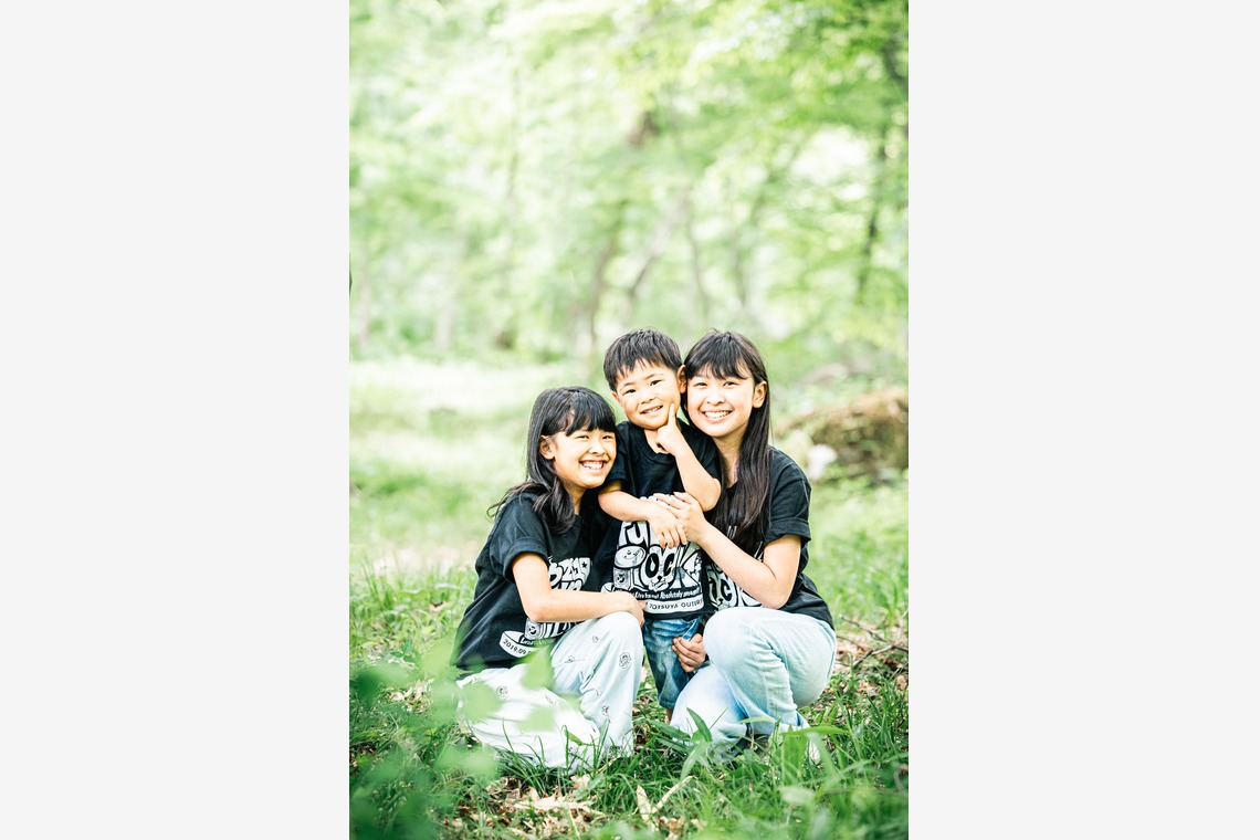 古関マナミが撮影した「ファミリーフォト」の写真