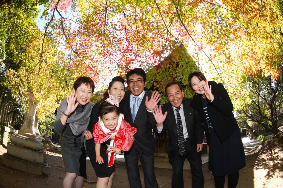 スマイルハンターが撮影した「七五三ロケーション撮影」の写真