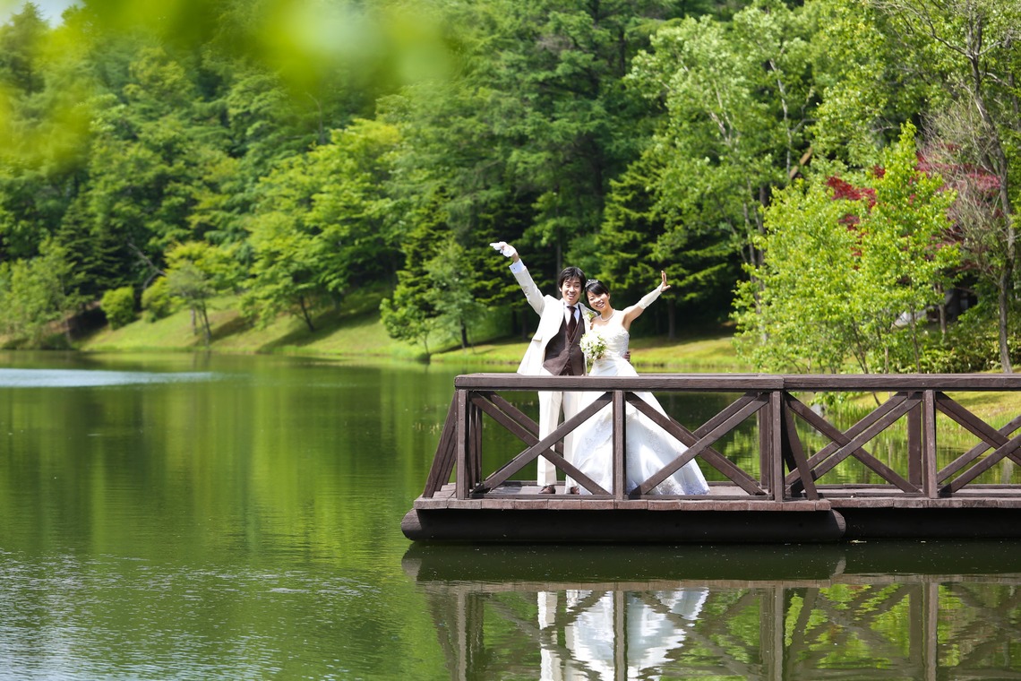 studio-jが撮影した「森の中の結婚式」の写真