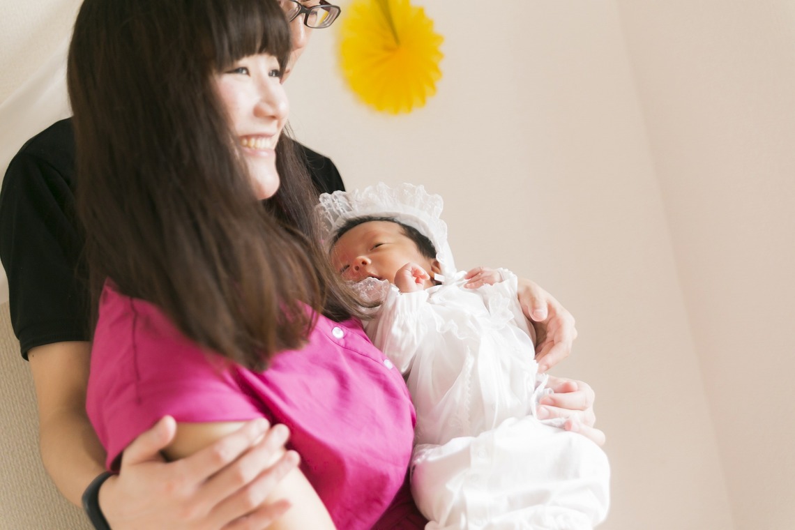 24to Produceが撮影した「ニューボーンフォト」の写真