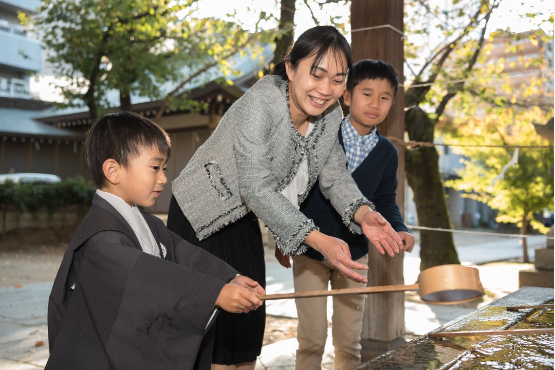 福田博之が撮影した写真のアルバム「七五三ロケーション撮影」