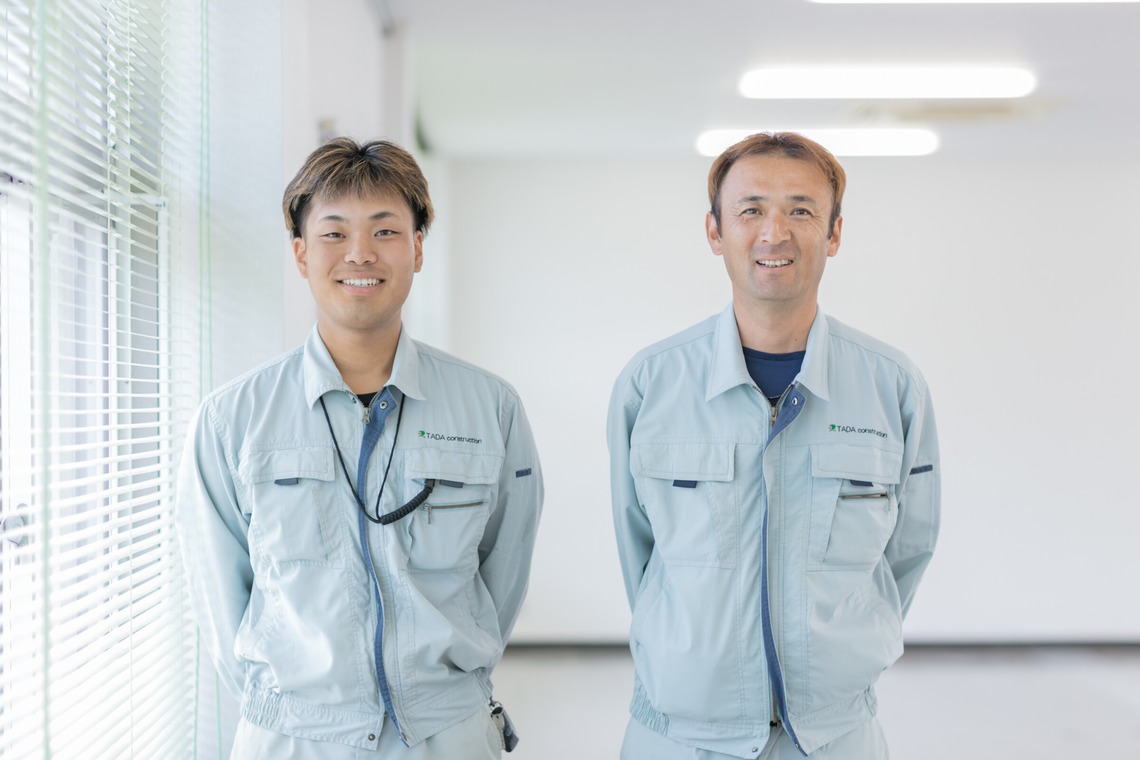 那須竜太写真事務所が撮影した「多田建設コーポレートサイト2025」の写真