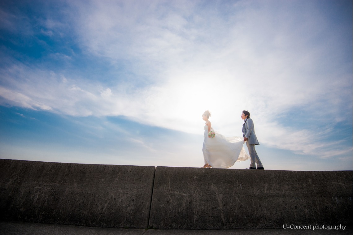 U-CONCENT (香川裕貴)が撮影した「ドレスロケーション前撮り りんくう公園」の写真