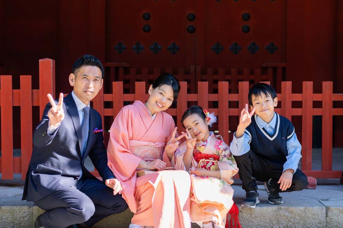 萩原　蔵志が撮影した「七五三のロケ撮影」の写真