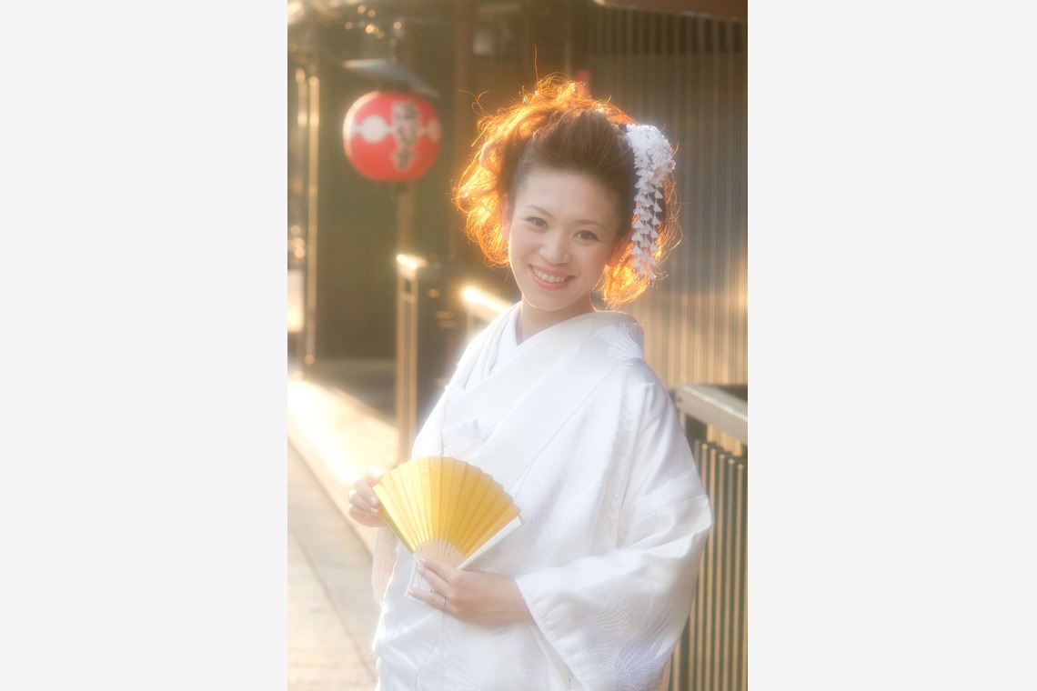 Photo of wedding kimono taken by Smilehunter
