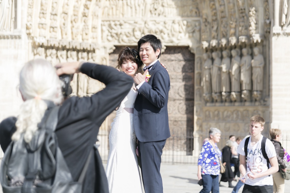 24to Produceが撮影した「パリでのフォトウェディング」の写真