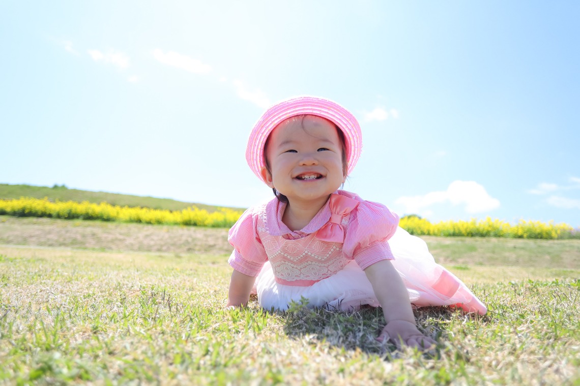 今西健二が撮影した「１歳バースデー」の写真