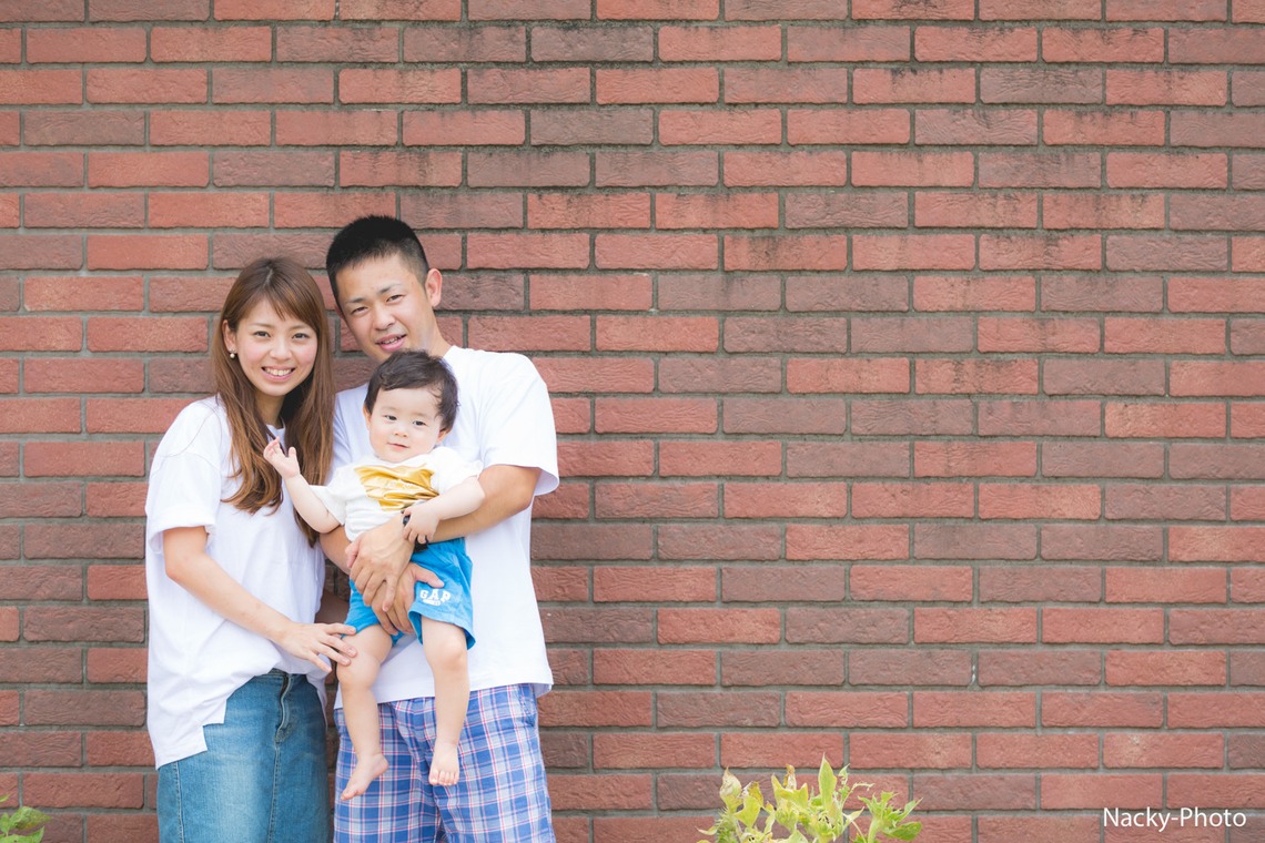 Nacky Photoが撮影した「家族フォト」の写真