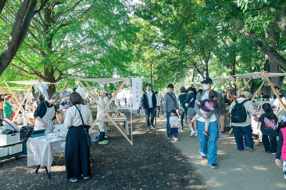 戸澤麻衣が撮影した「飛鳥山公園イベント・the Picnic」の写真