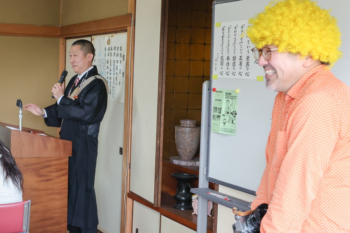 ちずカメラが撮影した「写真家　橘田龍馬さんの子供写真教室の様子」の写真