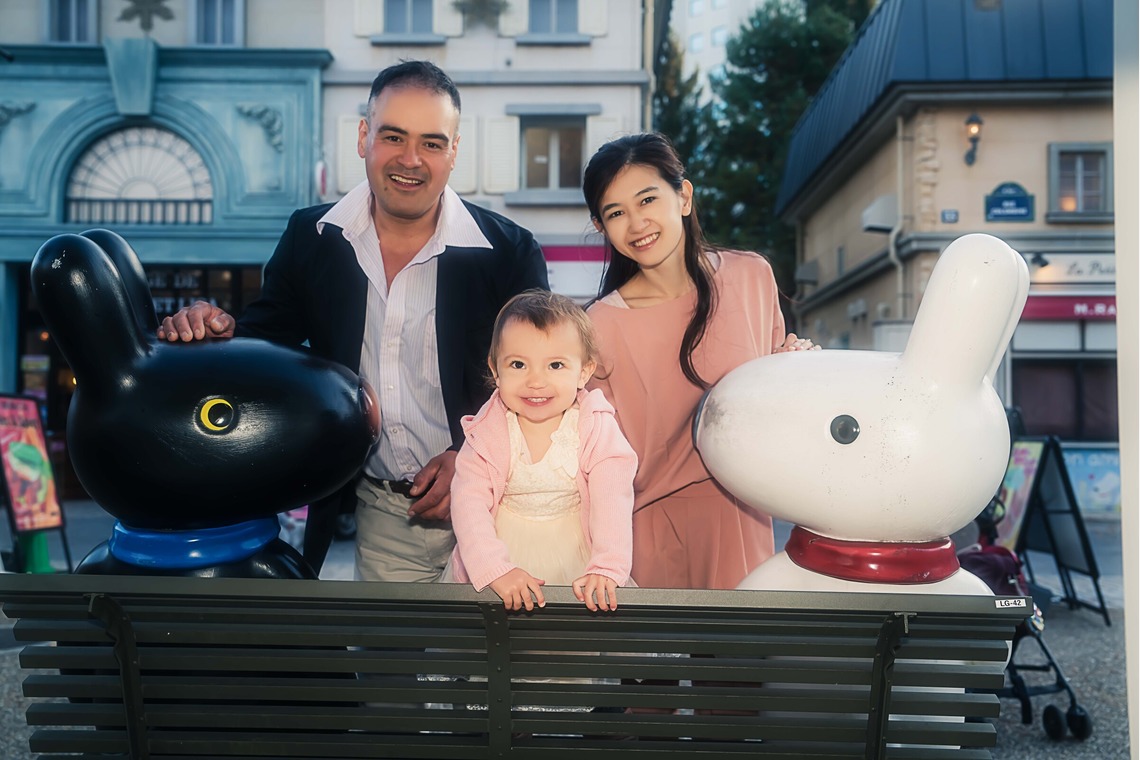 高遠が撮影した「家族写真」の写真