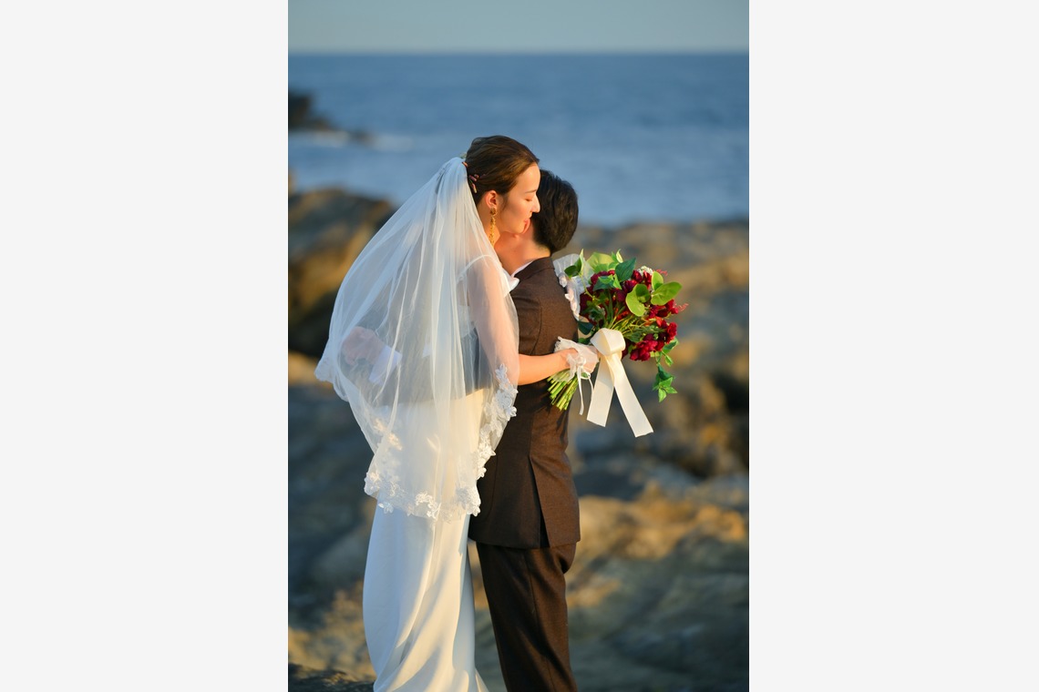 STUDIO RADIUSが撮影した「神奈川県城ヶ島 ウェディングフォト」の写真