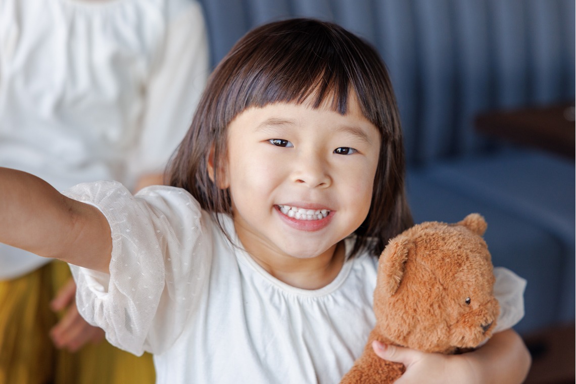 ちずカメラが出張撮影した家族写真(キッズ,ベビーフォト)などが写った「子供達」の家族写真