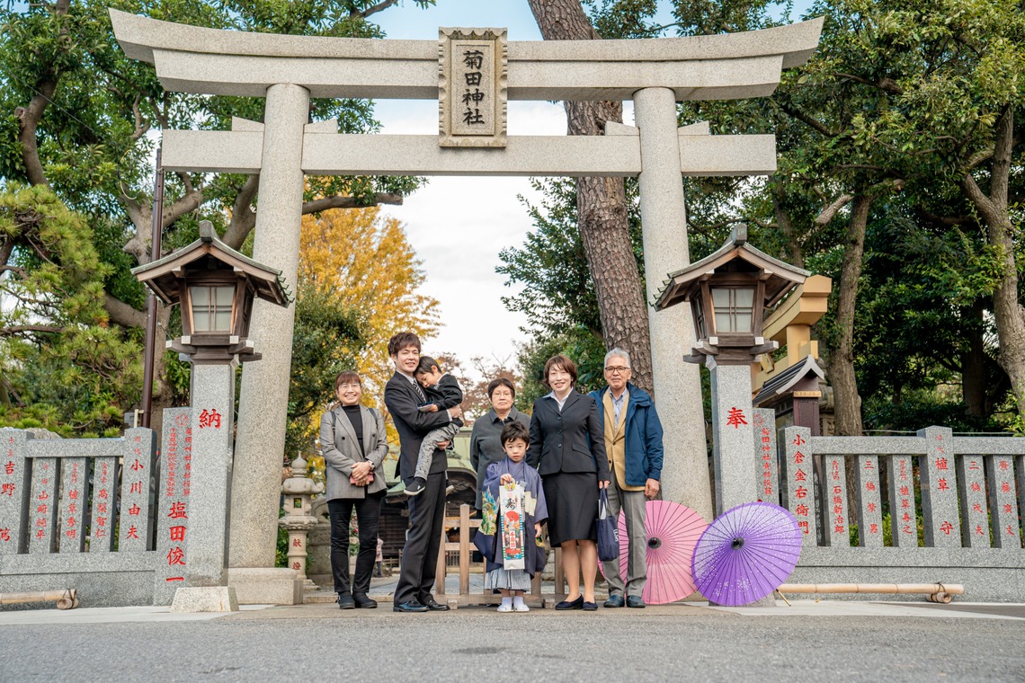 出張カメラマンのY's Officeが撮影した「七五三出張撮影」の写真