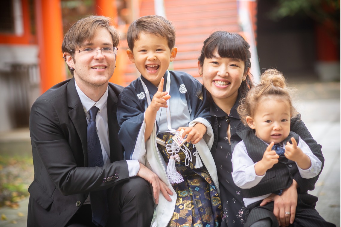 竹部 祐樹が撮影した家族写真の出張撮影のアルバム「七五三＠佐世保[宮地嶽神社]」