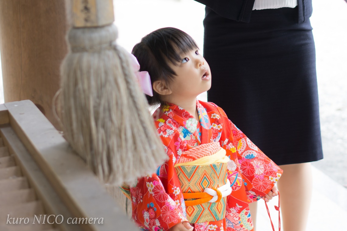 出張撮影サービス　kuro NICO cameraが撮影した「3歳女の子＊七五三＠静岡」の写真