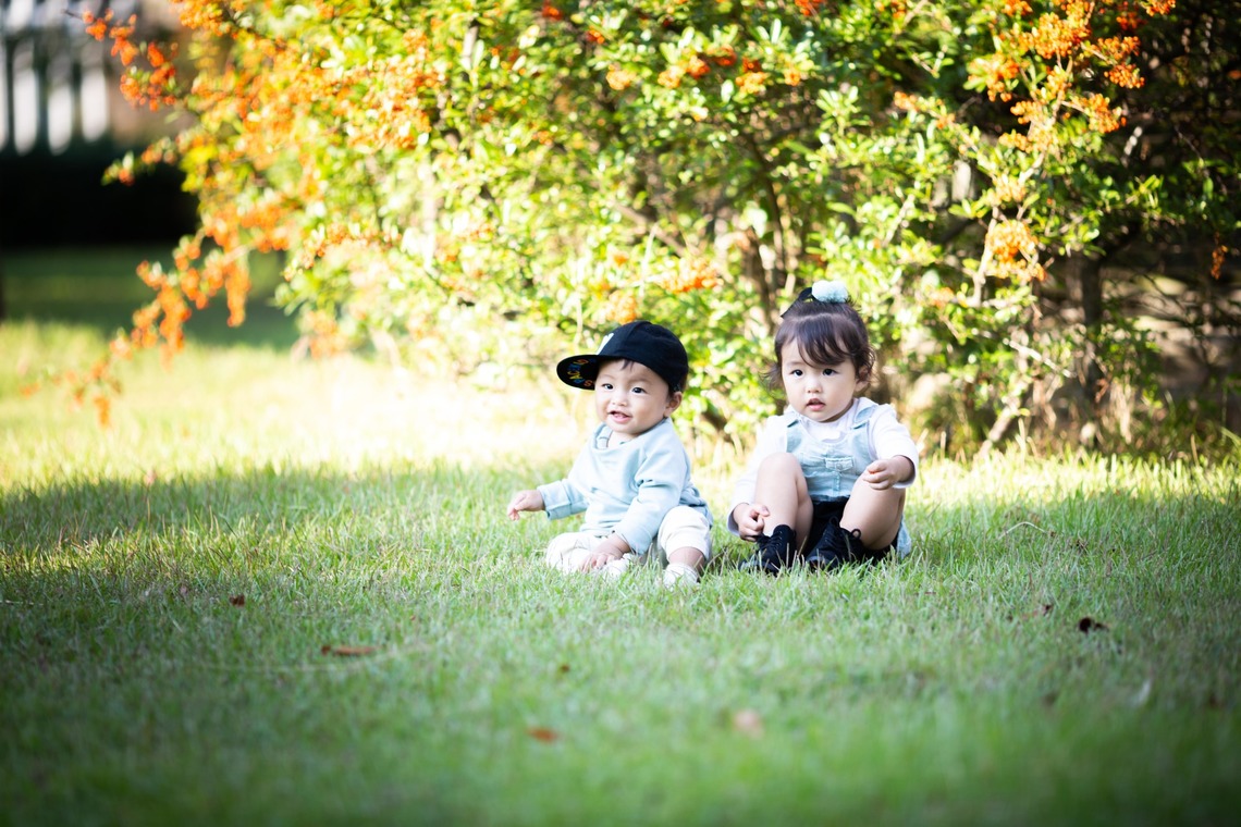 スタイリッシュ株式会社が出張撮影した家族写真(キッズ,ベビーフォト)などが写った「六甲アイランドファミリーフォトA」の家族写真