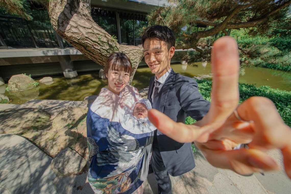 大對敏嗣が撮影した「お宮参り×七五三」の写真