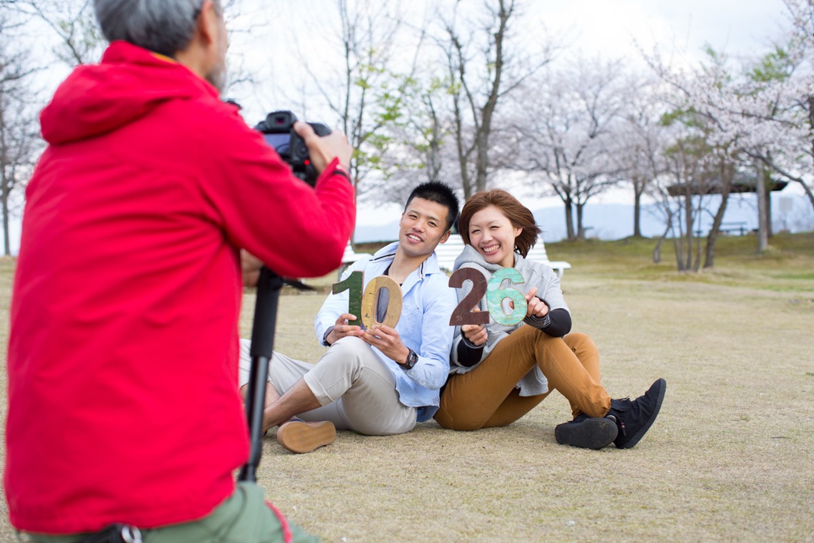 studio HATOYAが撮影した「エンゲージメントフォト」の写真