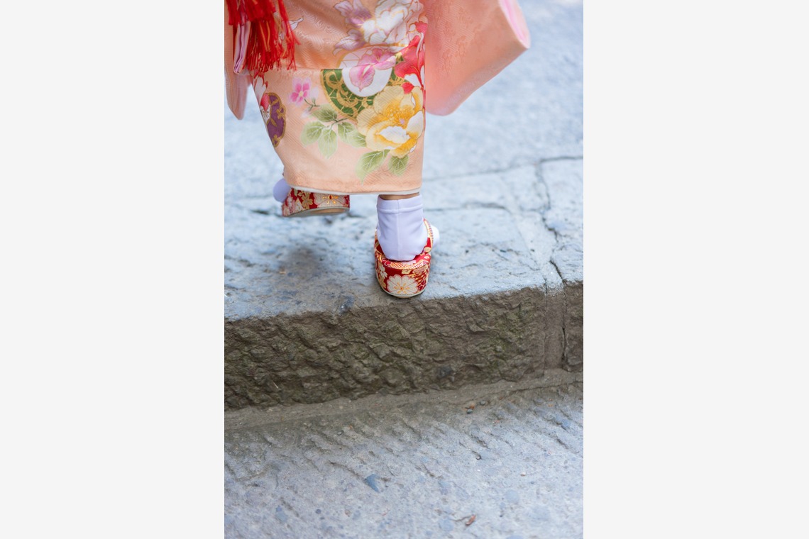 萩原　蔵志が出張撮影した家族写真(キッズ,ベビーフォト)などが写った「七五三のロケ撮影」の家族写真