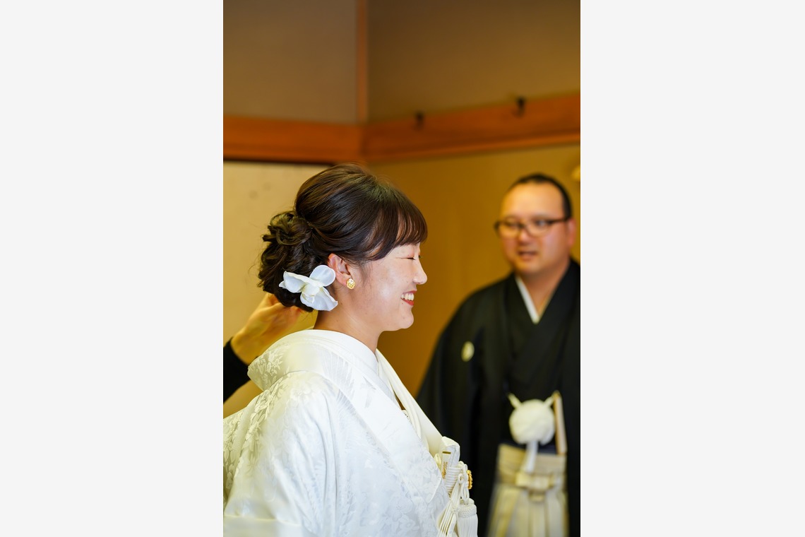 スタジオ　まるが撮影した「結婚式出張撮影（和装）」の写真