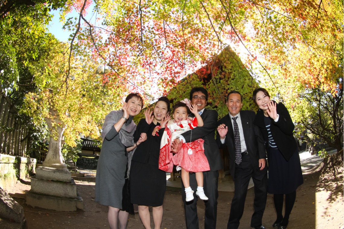 スマイルハンターが撮影した「七五三ロケーション撮影」の写真