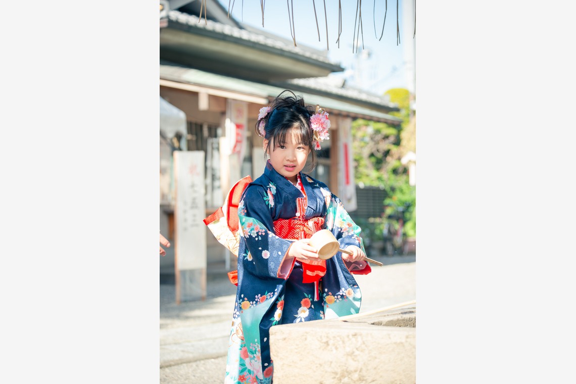 戸澤麻衣が出張撮影した家族写真(キッズ,ベビーフォト)などが写った「北区　七五三」の家族写真