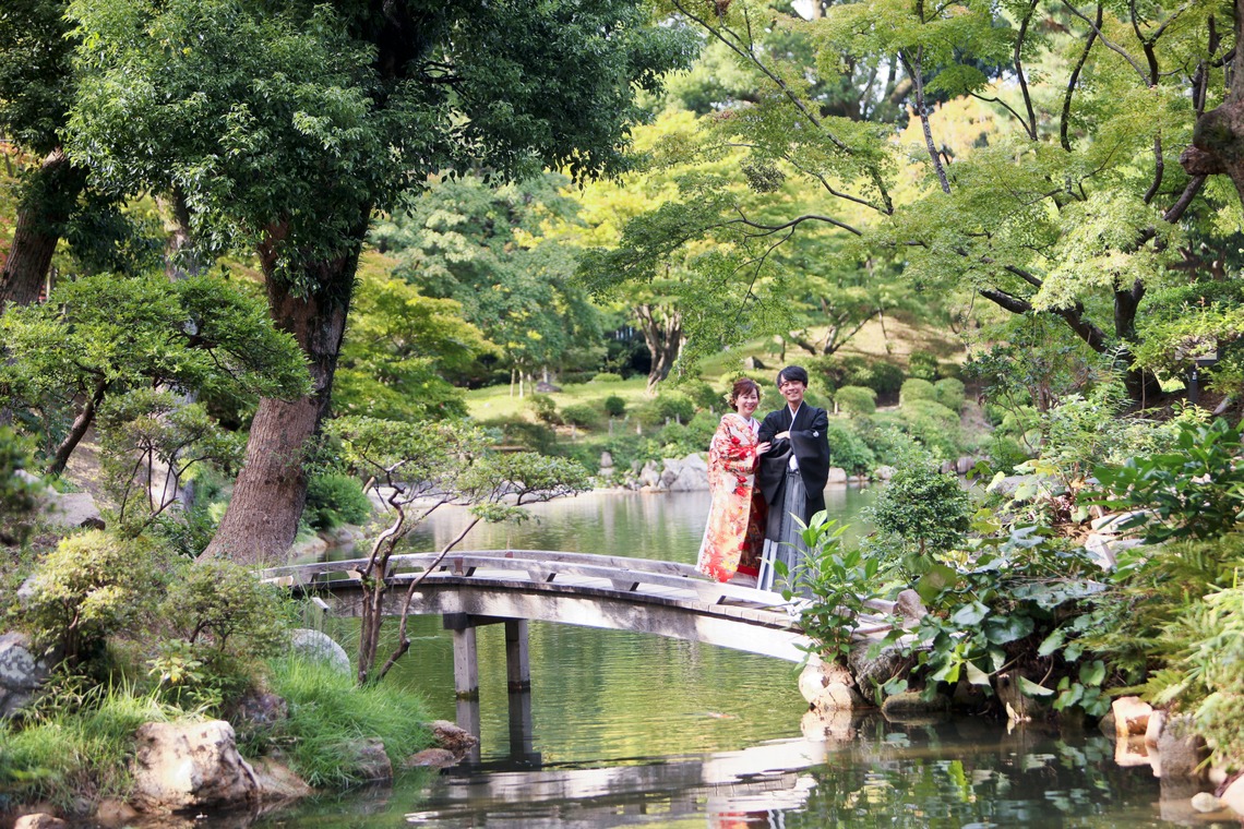 KIKIウェディングが撮影した「広島縮景園」の写真