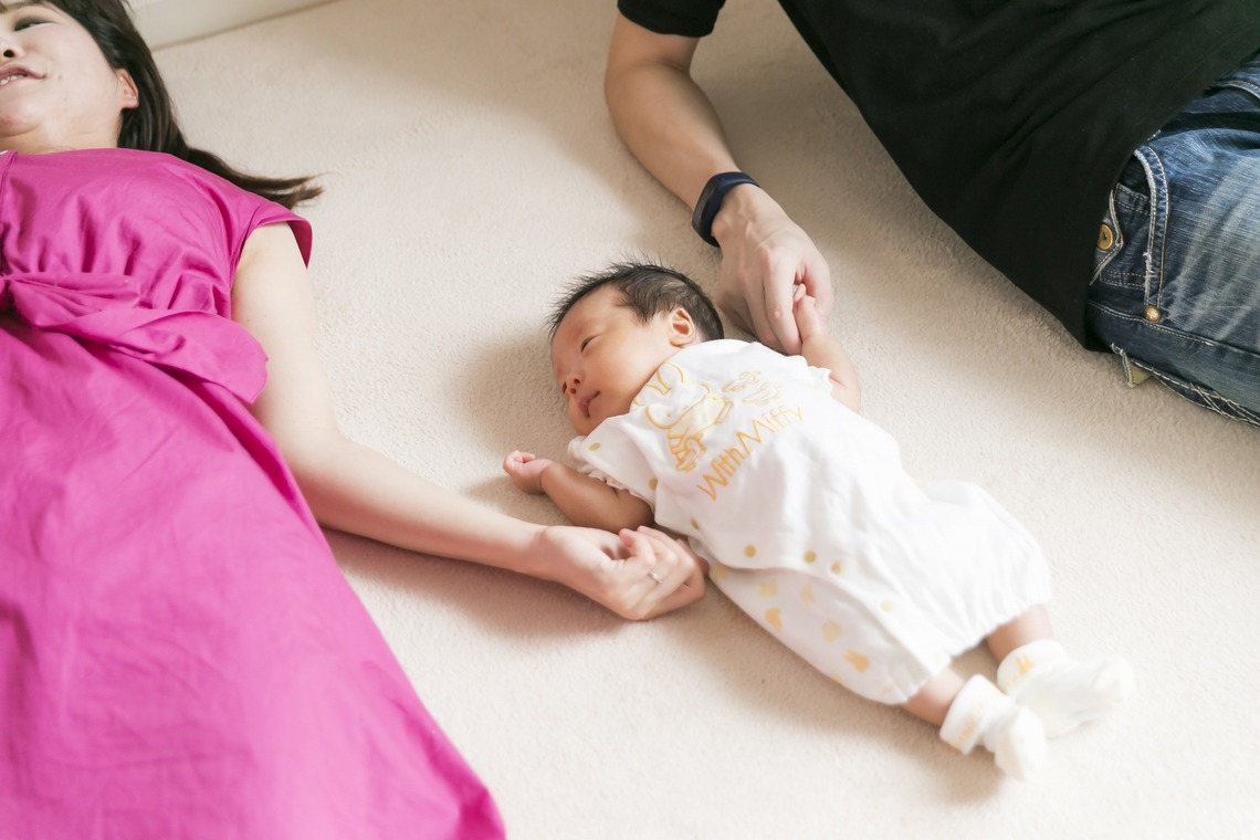 24to Produceが撮影した「ニューボーンフォト」の写真