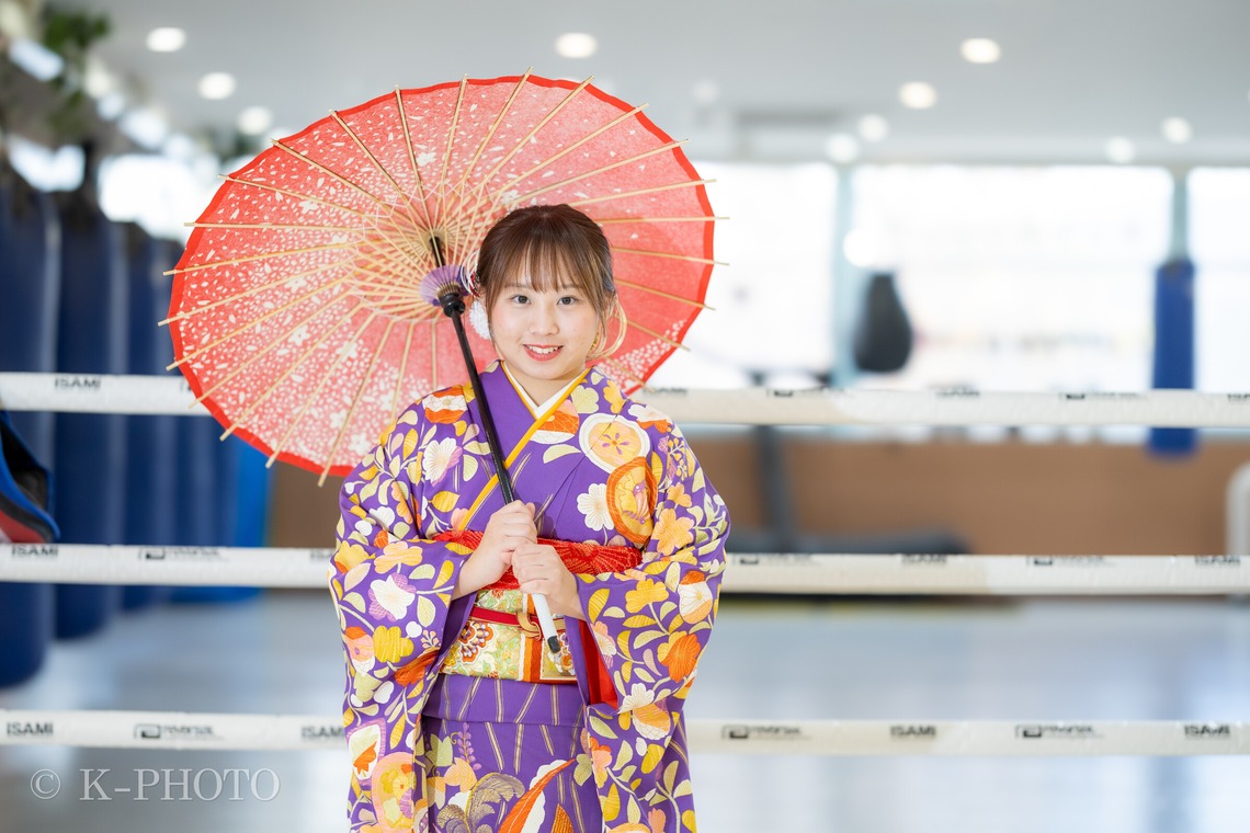 大森光太郎・K-PHOTOが出張撮影した家族写真(キッズ,ベビーフォト)などが写った「成人式撮影」の家族写真