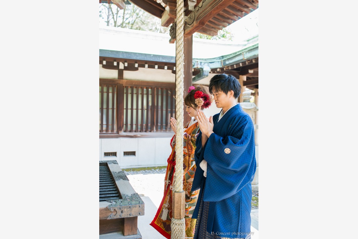 U-CONCENT (香川裕貴)が撮影した写真のアルバム「和装ロケーション前撮り_大阪城公園」