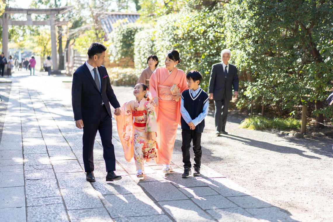 萩原　蔵志が撮影した「七五三のロケ撮影」の写真